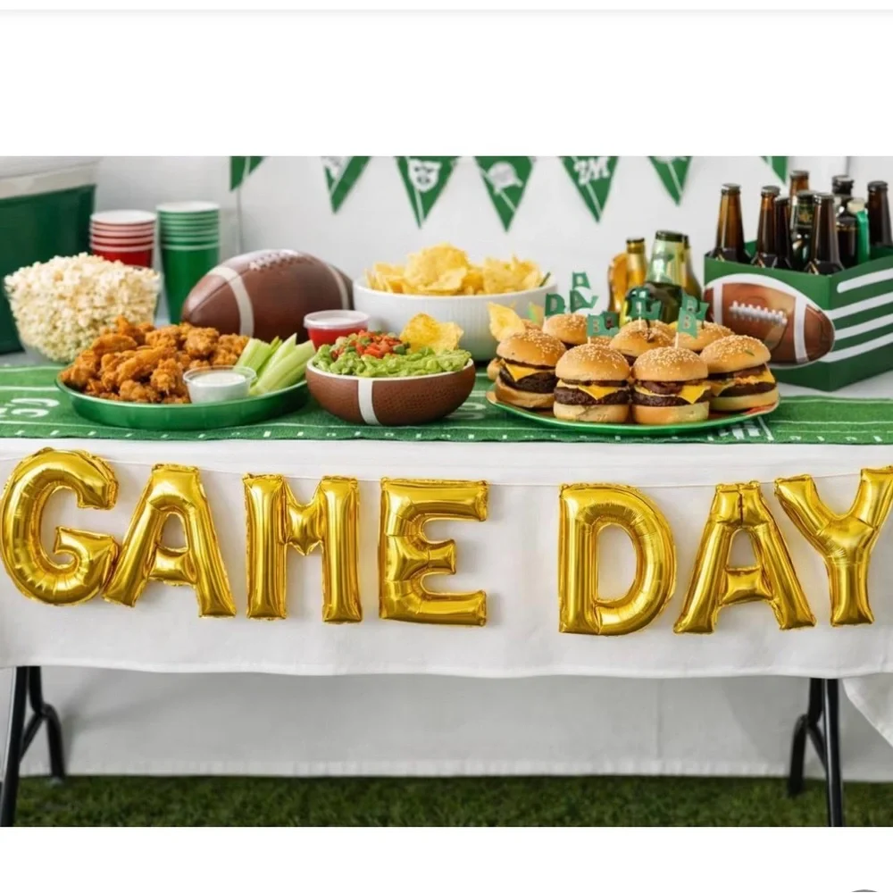 Packed Party Game Day Balloon Banner - NWT